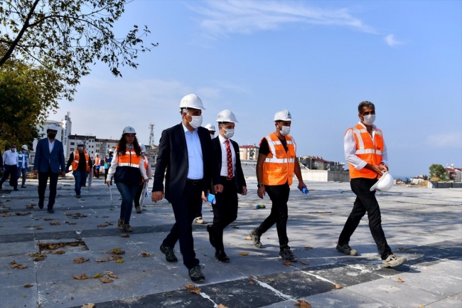 Trabzon Millet Bahçesi yıl sonuna kadar tamamlanacak